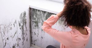 Homeowner worrying about mold in her home