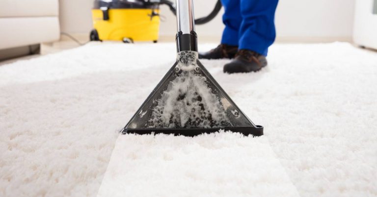 Water extraction carpet cleaning